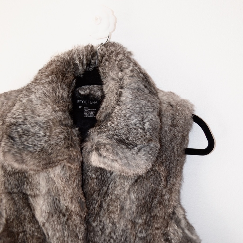 Rabbit Fur Vest • Etcetera by Carlisle - Picture 6 of 9